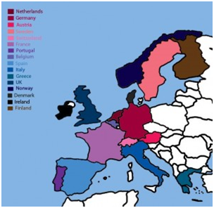 Kaart van Europa